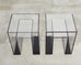 Pair of Alexandra Von Furtsenberg Brilliant Acrylic Drink Tables