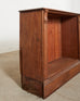 19th Century English Millinery Haberdashery Hardwood Apothecary Cabinet
