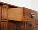 19th Century English Millinery Haberdashery Hardwood Apothecary Cabinet