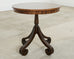 Arteriors Regency Style Round Veneered Center Table