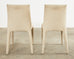 Set of Four Mario Bellini for B and B Italia Vol Au Vent Dining Chairs