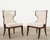 Set of Four Jacques Garcia for Baker Marat Dining Chairs