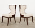 Set of Four Jacques Garcia for Baker Marat Dining Chairs