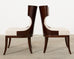 Set of Four Jacques Garcia for Baker Marat Dining Chairs