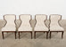 Set of Four Jacques Garcia for Baker Marat Dining Chairs