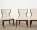 Set of Four Jacques Garcia for Baker Marat Dining Chairs