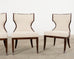 Set of Four Jacques Garcia for Baker Marat Dining Chairs