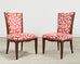 Set of Six Barbara Barry Baker Mahogany Dining Chairs