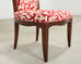 Set of Six Barbara Barry Baker Mahogany Dining Chairs