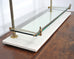 French Bronze Marble Patisserie Pastry Shelf Display Stand