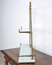 French Bronze Marble Patisserie Pastry Shelf Display Stand