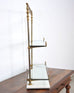 French Bronze Marble Patisserie Pastry Shelf Display Stand