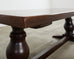 Country French Provincial Oak Farmhouse Baluster Leg Dining Table