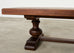 Grand Country French Oak Farmhouse Trestle Dining Table 7.5 Ft