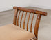 English Aesthetic Movement Bamboo Upholstered Bench Seat