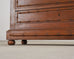 English Faux Bamboo Aesthetic Movement Marble Top Commode Dresser