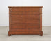 English Faux Bamboo Aesthetic Movement Marble Top Commode Dresser
