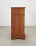 English Faux Bamboo Aesthetic Movement Marble Top Commode Dresser