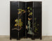 Hollywood Regency Lacquered Coromandel Screen with Banana Leaves