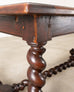 19th C. French Louis XVIII Style Oak Barley Twist Dining Table 7 Ft