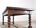 Country French Farmhouse Barley Twist Dining Table Extends 10 Ft