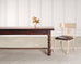 Country French Farmhouse Barley Twist Dining Table Extends 10 Ft
