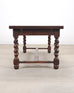 Country French Farmhouse Barley Twist Dining Table Extends 10 Ft