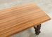 Country English Walnut Farmhouse Barley Twist Dining Table