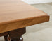 Country English Walnut Farmhouse Barley Twist Dining Table