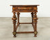 Portuguese Baroque Style Rosewood Library Table or Center Table