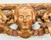 18th Century Italian Baroque Carved Giltwood Picture Mirror Frame