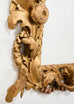 18th Century Italian Baroque Carved Giltwood Picture Mirror Frame