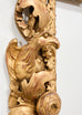 18th Century Italian Baroque Carved Giltwood Picture Mirror Frame