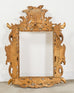 18th Century Italian Baroque Carved Giltwood Picture Mirror Frame