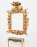 18th Century Italian Baroque Carved Giltwood Picture Mirror Frame