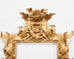 18th Century Italian Baroque Carved Giltwood Picture Mirror Frame