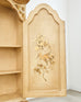 Venetian Style Chinoiserie Decorated Parcel Gilt Secretary