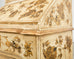 Venetian Style Chinoiserie Decorated Parcel Gilt Secretary