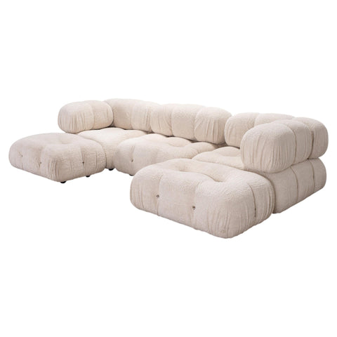 Mario Bellini "Camaleonda" Boucle Sofa by B&B Italia Set of 5