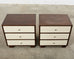 Pair of Art Deco Style Bernhardt Commode Chests or Nightstands