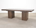 Bernhardt Linea Cerused Oak Modern Pedestal Dining Table 7.5 Ft