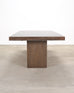 Bernhardt Linea Cerused Oak Modern Pedestal Dining Table 7.5 Ft
