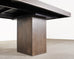 Bernhardt Linea Cerused Oak Modern Pedestal Dining Table 7.5 Ft
