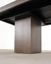 Bernhardt Linea Cerused Oak Modern Pedestal Dining Table 7.5 Ft