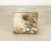 Chinese Qing Style Painted Exotic Birds Leather Trunk Table