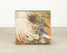 Chinese Qing Style Painted Exotic Birds Leather Trunk Table
