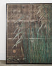 Japanese Meiji Six Panel Screen Bamboo Lily Pond