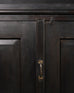 Industrial Style Iron Gunmetal Finish Secretary Cabinet 8.5 Ft.