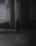 Industrial Style Iron Gunmetal Finish Secretary Cabinet 8.5 Ft.