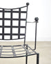 Mario Papperzini Mid-Century Amalfi Iron Patio Garden Armchair